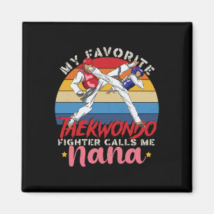 Imã Meu taekwondo favorito me chama de mãe da Nana