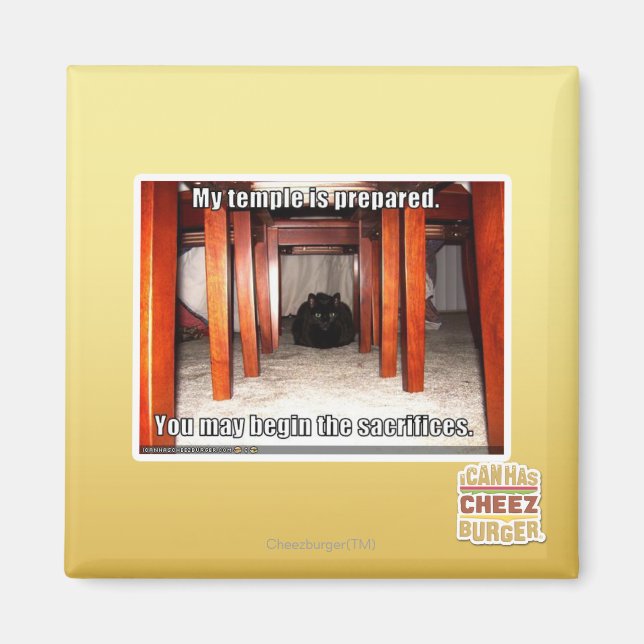 Imã Meu templo está preparado. (Frente)