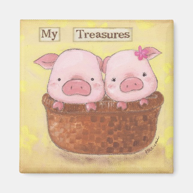 Imã Meu tesouro (Frente)