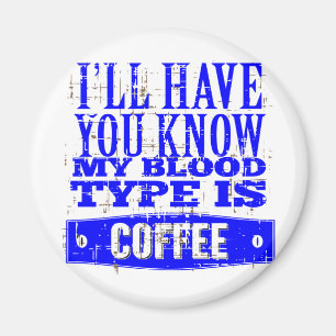 Imã Meu Tipo De Sangue É Café