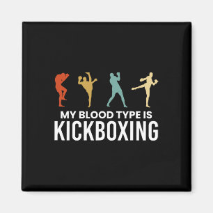 Imã Meu tipo sanguíneo é kickboxing kickboxer