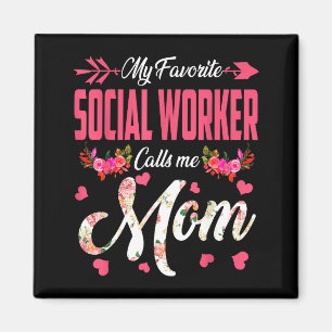 Imã Meu trabalhador social favorito chama a mamãe feli
