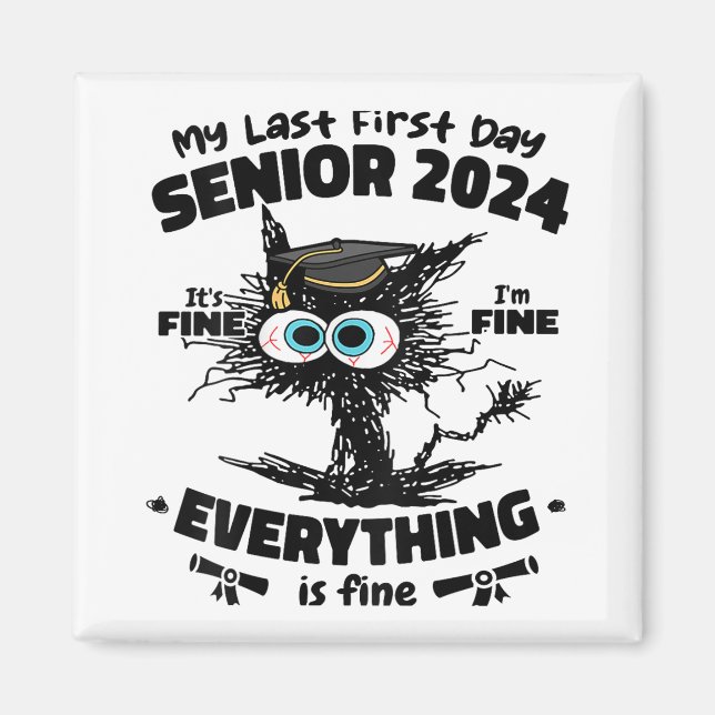 Imã Meu último Mais velho do primeiro dia de 2024 Está (Frente)