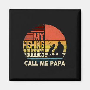 Imã Meus Amigos de Pesca Me Chamam de Papai Camisa Dia
