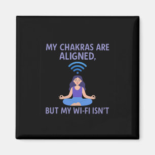 Imã Meus Chakras Alinhados Mas Wifi Não É Yoga Meditaç