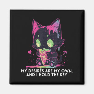 Imã Meus Desejos São Meus E Eu Tenho O Gato-Chave Da E