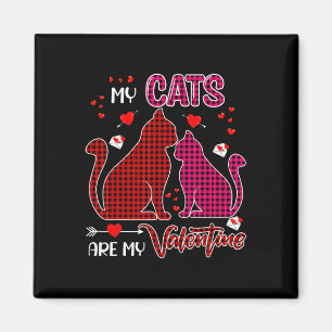 Imã Meus Gatos São Meu Casal de Namorados no Dia dos N