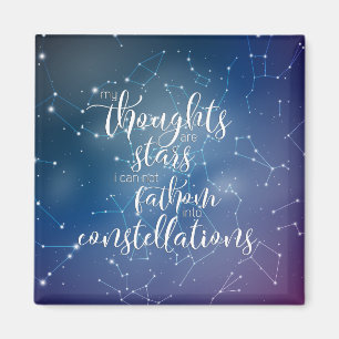 Imã Meus pensamentos são estrelas