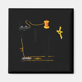 Imã Mewing Machine Funny Quilting Craft Lover Quilter