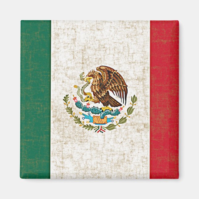 Imã MEXICAN FLAG Magnet (Frente)