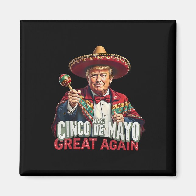 Imã Mexicano Torne Excelente Cinco De Mayo Novamente E (Frente)