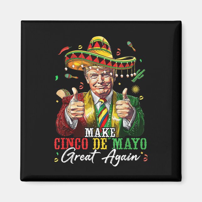 Imã Mexicano Torne O Excelente Cinco De Mayo Mais Engr (Frente)