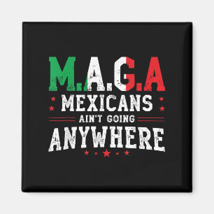Imã Mexicanos Não Vão A Lugar Algum Dizendo Cota Homen