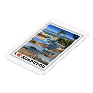 Ímã México - Acapulco - Eu Amo -