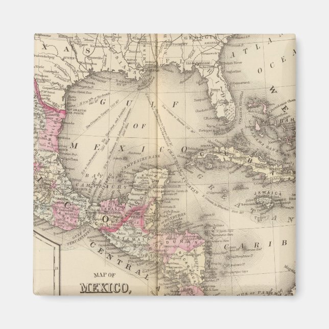 Imã México, América Central, Índias Ocidentais (Frente)