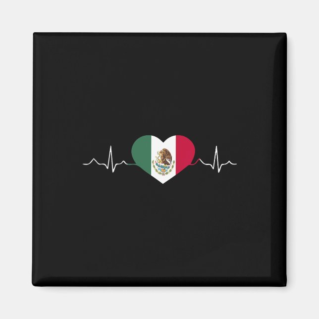 Imã México: Bandeira do Dia da Independência Mexicana (Frente)