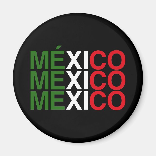 IMÃ MEXICO FLAG (Frente)
