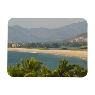 Ímã México, Jalisco, Barra de Navidad. Praia da Cidade