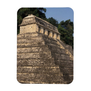 Ímã México, província de Chiapas, Palenque. Templo de
