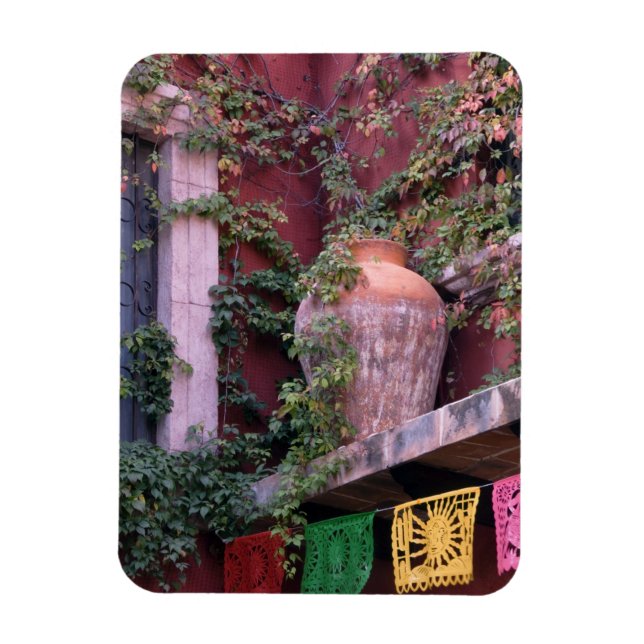 Ímã México, San Miguel de Allende, Hera, vaso de barro (Vertical)