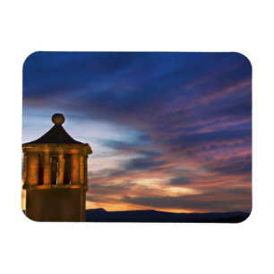 Ímã México, San Miguel de Allende. Pôr do sol sobre