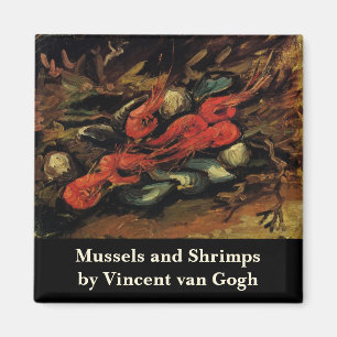 Imã Mexilhões e Camarões por Vincent van Gogh