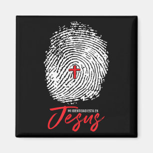 Imã Mi Identidad En Jesus Faith Camisetas Inspiraciona