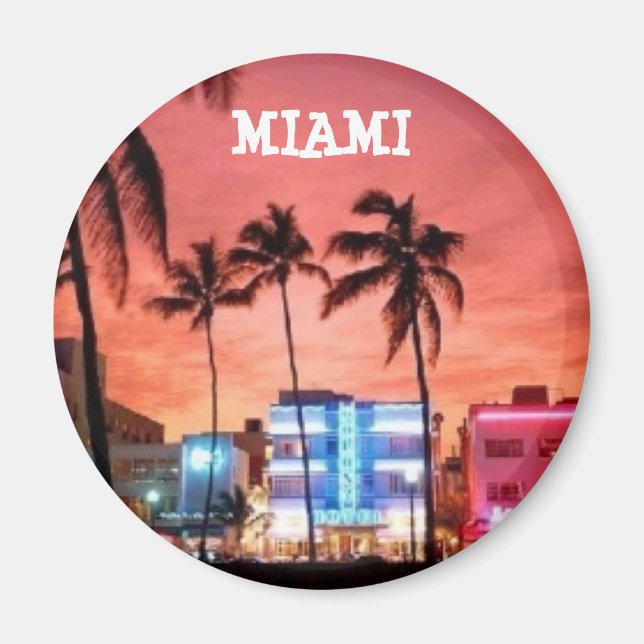 Imã Miami Beach, Flórida (Frente)