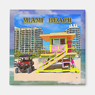 Imã Miami Beach Magnet 10B