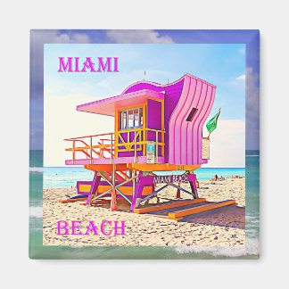 Imã Miami Beach Magnet 12B