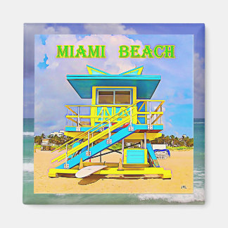 Imã Miami Beach Magnet 2B