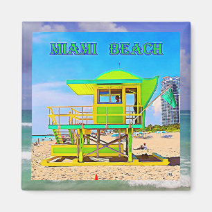 Imã Miami Beach Magnet 8B