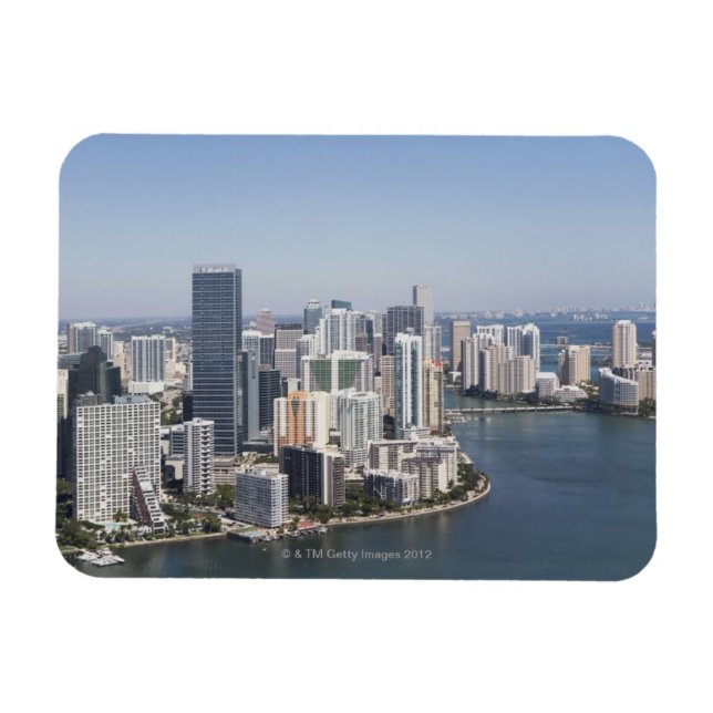 Ímã Miami Skyline 3 (Horizontal)