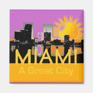 Imã MIAMI um grande ímã da cidade