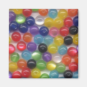 Imã Miçangas de fibra óptica