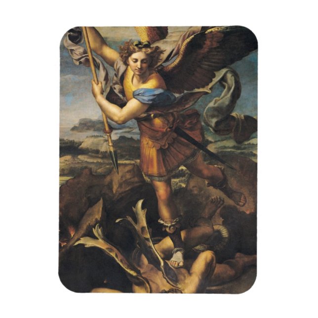 Ímã Michael Overwhelming the Demon, 1518 (Vertical)