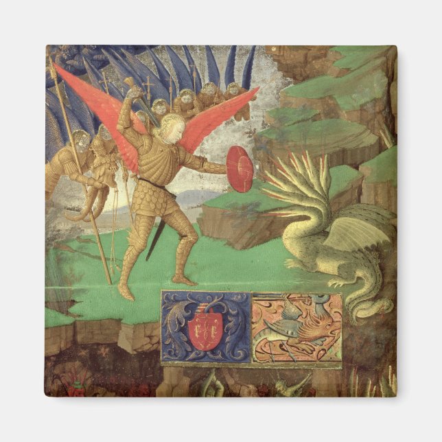 Imã Michael Slaying the Dragon (Frente)