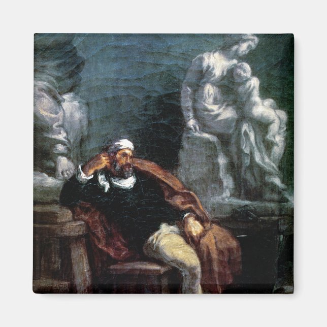 Imã Michelangelo no seu Studio (Frente)