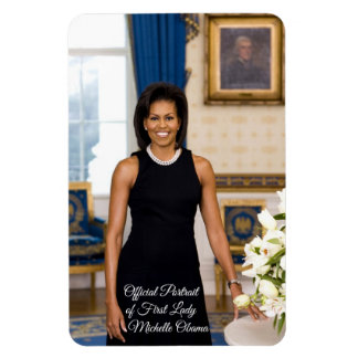 Ímã Michelle Obama Fotografia Flexível
