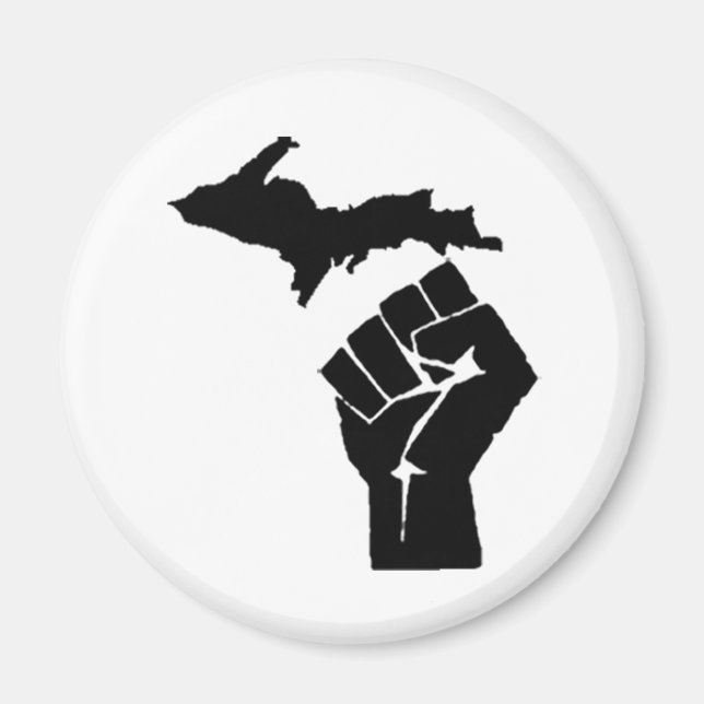 Imã Michigan Fist (Frente)
