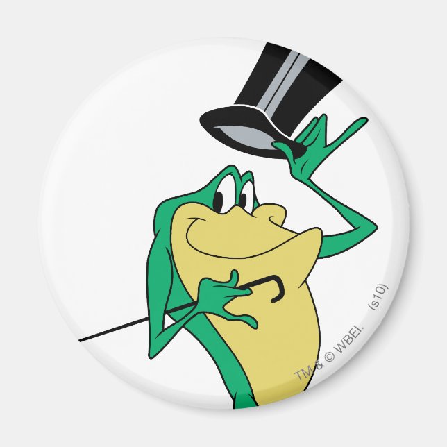 Imã Michigan J. Frog em Cores (Frente)