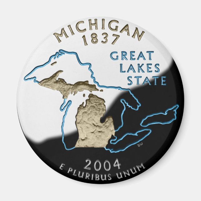 Imã Michigan Magnet (Frente)