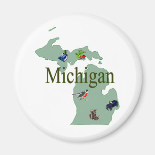 Imã Michigan Magnet