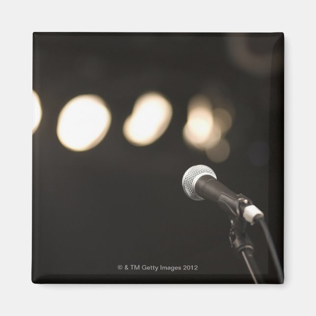 Imã Microfone e Destaques (Frente)