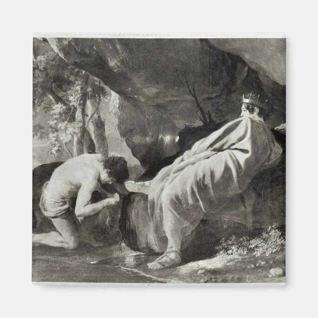 Imã Midas na nascente do rio Pactolus (Frente)