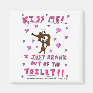 Imã Midge 'KISS ME' Magnet