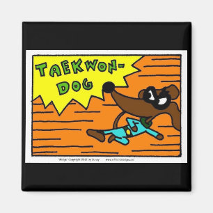 Imã Midge TAEKWON-DOG Magnet