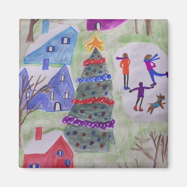 Imã Mídia da Aldeia de Natal (Frente)