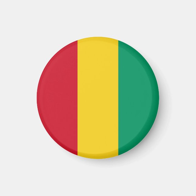 Imã Mídia de bandeira guineense (Frente)