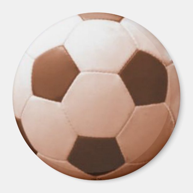 Imã Mídia de bola de futebol (Frente)